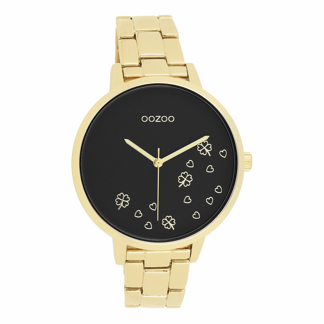 Gold coloured OOZOO watch with stainless steel bracelet - C11124,seiko watches,couple watches,watches designer,watches discount,women watches,best women watches,high end women's watches,high quality women's watches