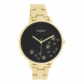 Gold coloured OOZOO watch with stainless steel bracelet - C11124,seiko watches,couple watches,watches designer,watches discount,women watches,best women watches,high end women's watches,high quality women's watches