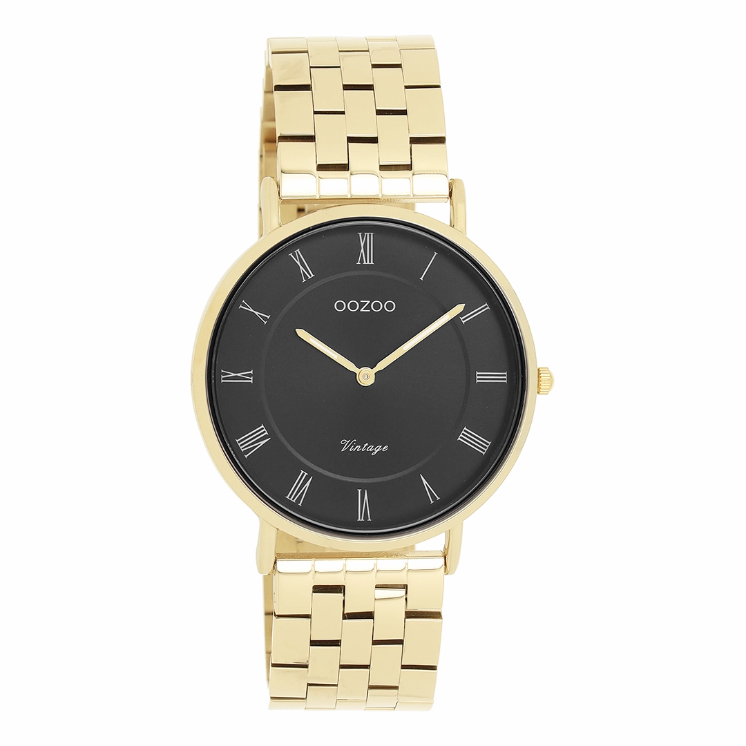 Gold coloured OOZOO watch with stainless steel bracelet - C20371,seiko watches,mens watches,couple watches,watches designer,watches discount,best watches for men