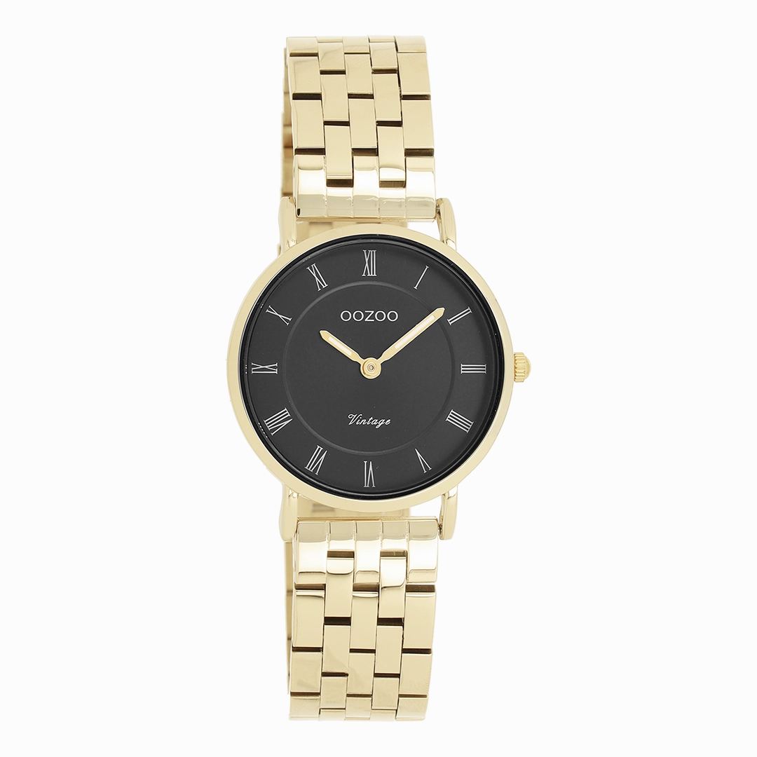 Gold coloured OOZOO watch with stainless steel bracelet - C20378,seiko watches,couple watches,watches designer,watches discount,women watches,best women watches,high end women's watches,high quality women's watches
