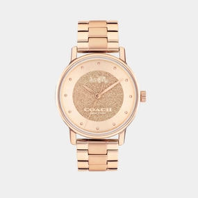 Grand Women Quartz Rose Gold Dial Analog Stainless Steel Watch 14503492 women watches best women watches affordable women's watches branded women watches