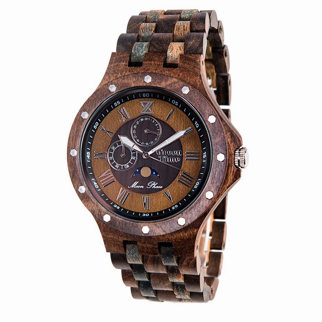 Green Time By Zzero - orologio Luna Zw026F men's watches,best men's watches