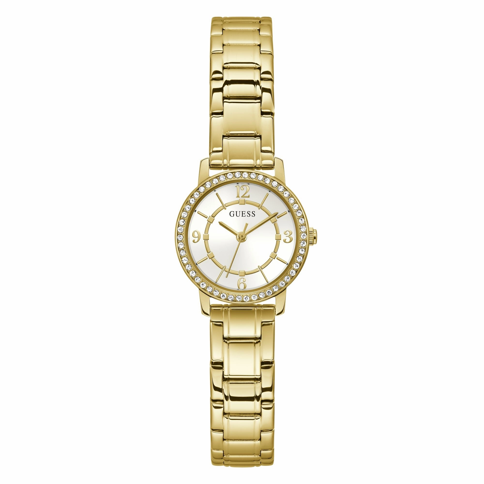 Guess Gold Melody Crystal Watch GW0468L2,quartz watch, quartz watches for men, quartz watches for women, best quartz watch, minimalist quartz watch, luxury quartz watch, waterproof quartz watch,analog quartz watch, digital quartz watch,affordable quartz wa