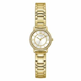 Guess Gold Melody Crystal Watch GW0468L2,quartz watch, quartz watches for men, quartz watches for women, best quartz watch, minimalist quartz watch, luxury quartz watch, waterproof quartz watch,analog quartz watch, digital quartz watch,affordable quartz wa