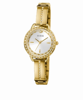 Guess Limited Edition Lunar New Year White Dial Stainless Steel Watch GW0856L1 