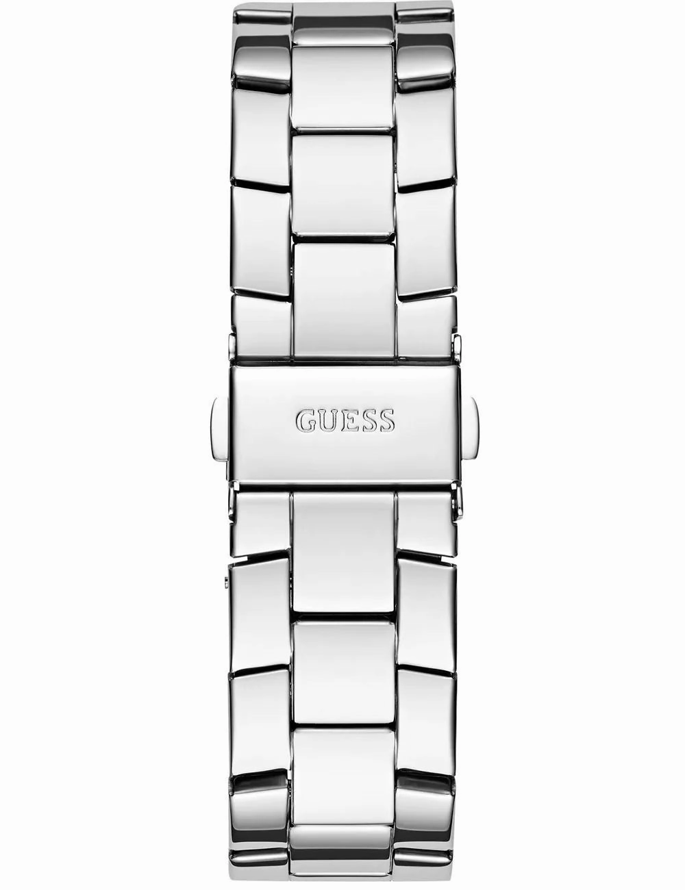 Guess Majesty Silver Dial Stainless Steel Watch GW0771L1
