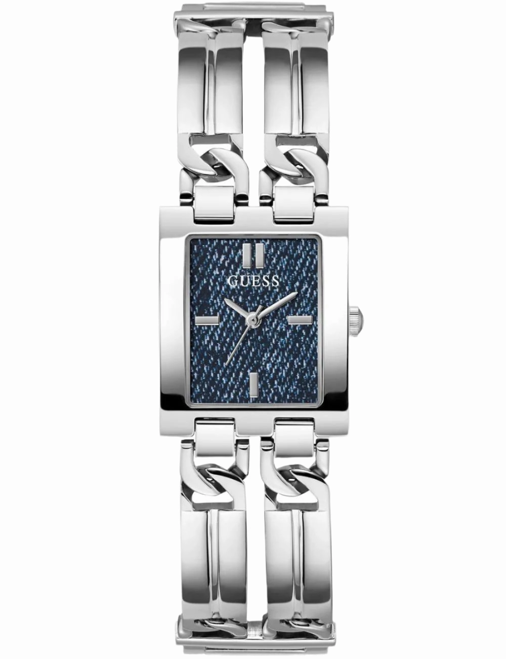 Guess MOD ID Blue Dial Stainless Steel Watch GW0807L1 