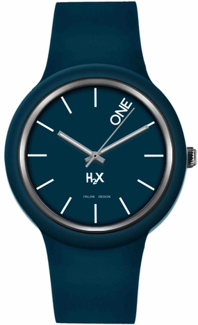 H2X One 42mm Gent Blu Unisex cod. P-SB430UB2 men's watches,best men's watches