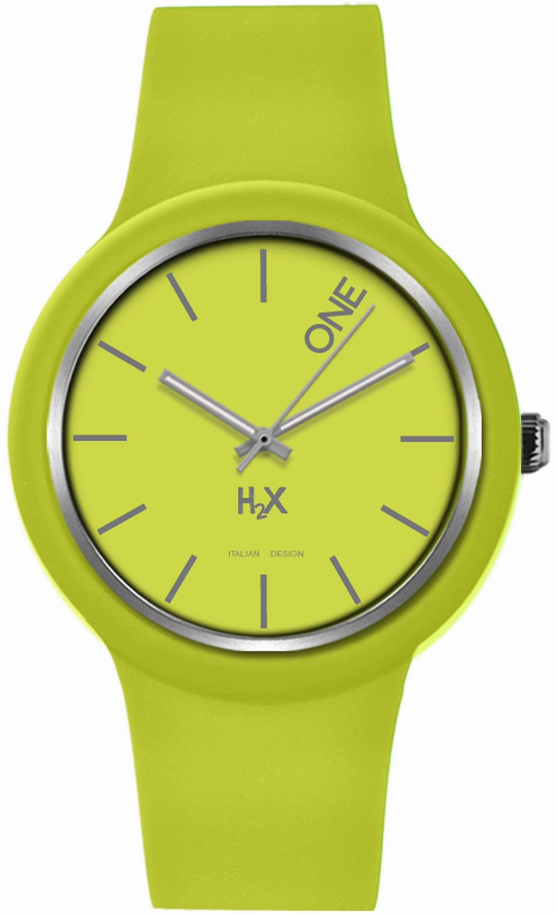 H2X One 42mm Gent Verde Unisex cod. P-SV430UV6 men's watches,best men's watches