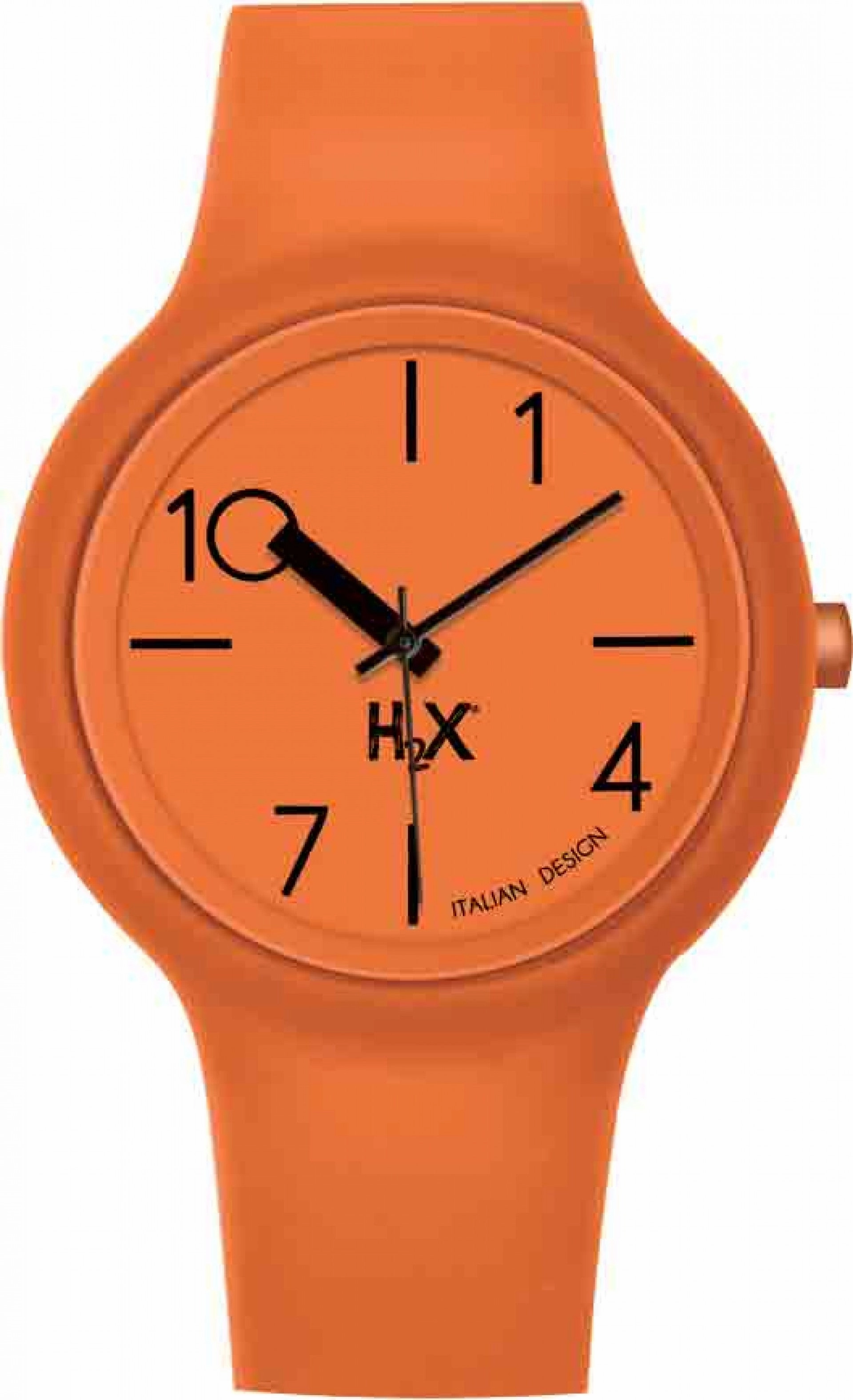 H2X One 43MM Arancione Gent Unisex cod. P-SO390UO1 men's watches,best men's watches