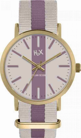 H2X Tidy 39mm Bianco-Viola Unisex cod. P-FG415XL4 men's watches,best men's watches