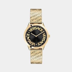 Halo Women Quartz Black Dial Analog Stainless Steel Watch VE2O00522 women watches best women watches affordable women's watches branded women watches