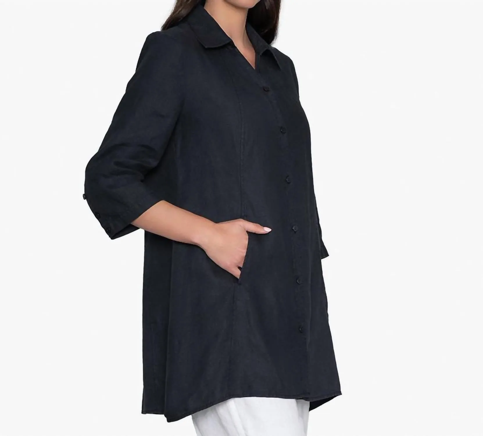 Harmony Tunic In Black