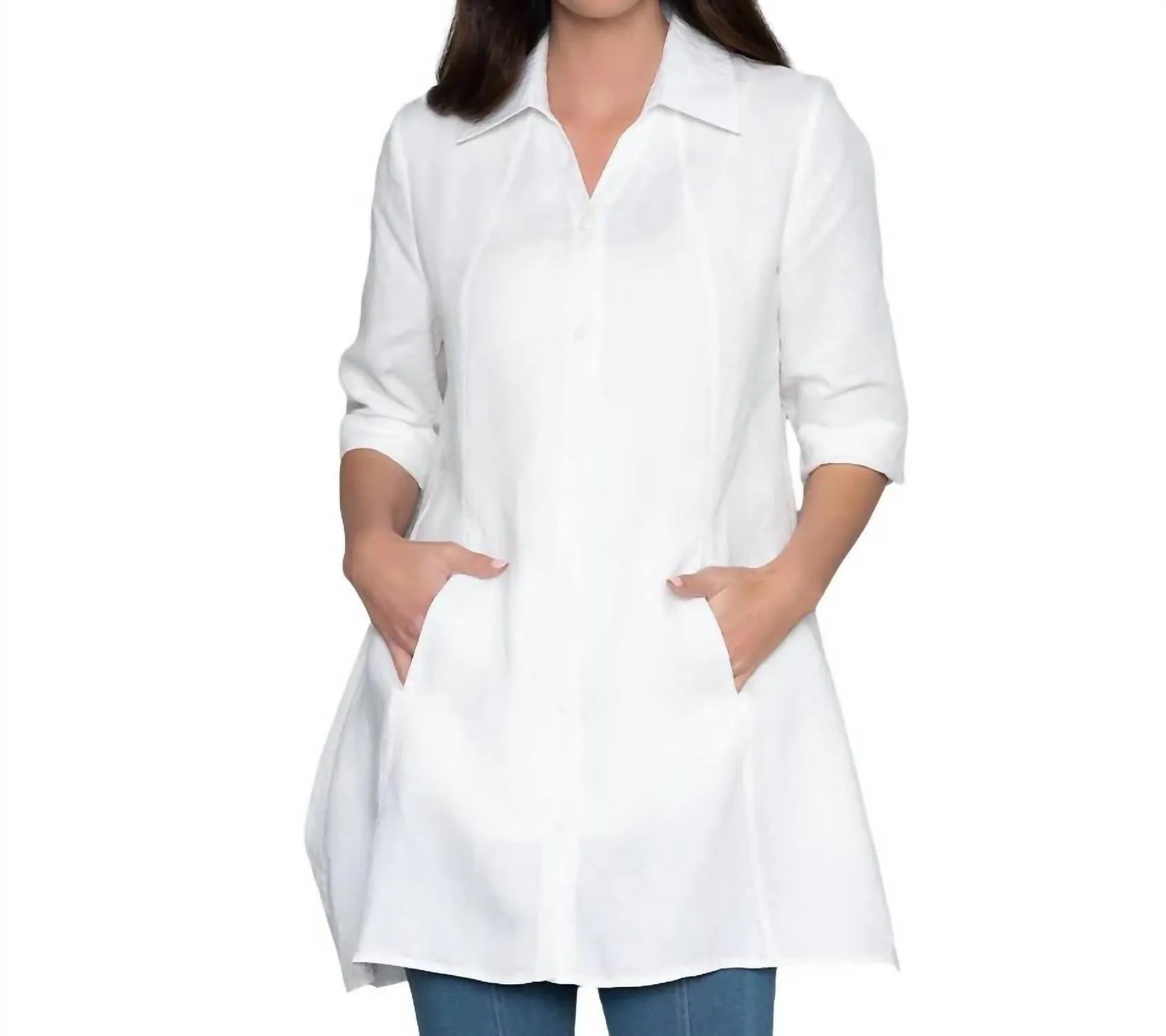 Harmony Tunic In Soft White