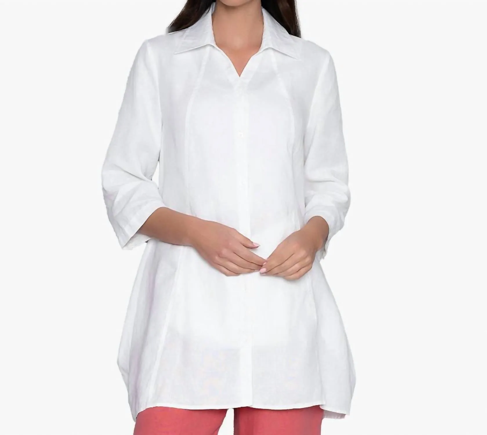 Harmony Tunic In Soft White