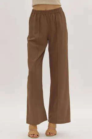 High Waisted Pant In Espresso