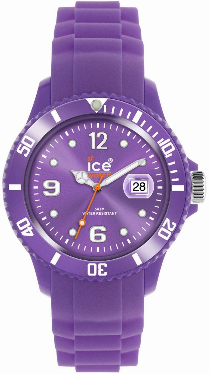 Ice-Watch Ice-Summer Sili Collection Polyamide and Silicone Lavender Unisex Watch SS.LR.U.S.11 Women??s luxury watches Affordable women watches
