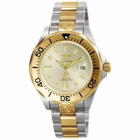 Invicta Men's Automatic Two Tone Watch - Pro Diver Silver Dial | 3050,automatic watch,automatic watches for men,automatic watches for women,luxury automatic watch,minimalist automatic watch,dress automatic watch,vintage automatic watch,automatic watch sal