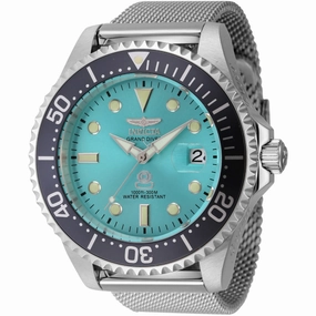 Invicta Men's Watch - Grand Diver Silver Tone Automatic Blue Dial Bracelet | 45804,automatic watch,automatic watches for men,automatic watches for women,luxury automatic watch,minimalist automatic watch,dress automatic watch,vintage automatic watch,automa