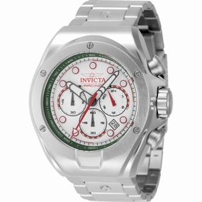 Invicta Men's Watch - Invicta Racing Chrono Green and White Dial Bracelet | 47746 
