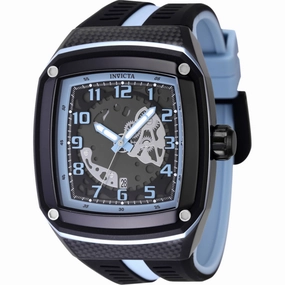 Invicta Men's Watch - Invicta Racing Gunmetal and Blue Dial Silicone Strap | 48066 