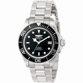 Invicta Men's Watch - Pro Diver Automatic Black Dial Silver Steel Bracelet | 8926OB,automatic watch,automatic watches for men,automatic watches for women,luxury automatic watch,minimalist automatic watch,dress automatic watch,vintage automatic watch,autom