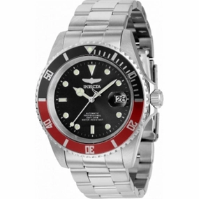 Invicta Men's Watch - Pro Diver Automatic Black Dial Silver Tone Bracelet | 9403OBXL,automatic watch,automatic watches for men,automatic watches for women,luxury automatic watch,minimalist automatic watch,dress automatic watch,vintage automatic watch,auto