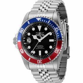 Invicta Men's Watch - Pro Diver Automatic Black Dial Stainless Steel Bracelet | 43981,automatic watch,automatic watches for men,automatic watches for women,luxury automatic watch,minimalist automatic watch,dress automatic watch,vintage automatic watch,aut