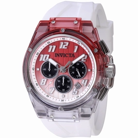 Invicta Men's Watch - S1 Rally Chronograph Black, Orange, Metallic White Dial | 47346 men's watches best men's watches under $500 affordable men's watches men watches classic
