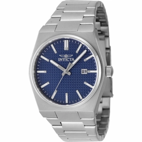 Invicta Men's Watch - Speedway Quartz Blue Dial Stainless Steel Bracelet Date | 48390 men's watches best men's watches under $500 affordable men's watches men watches classic
