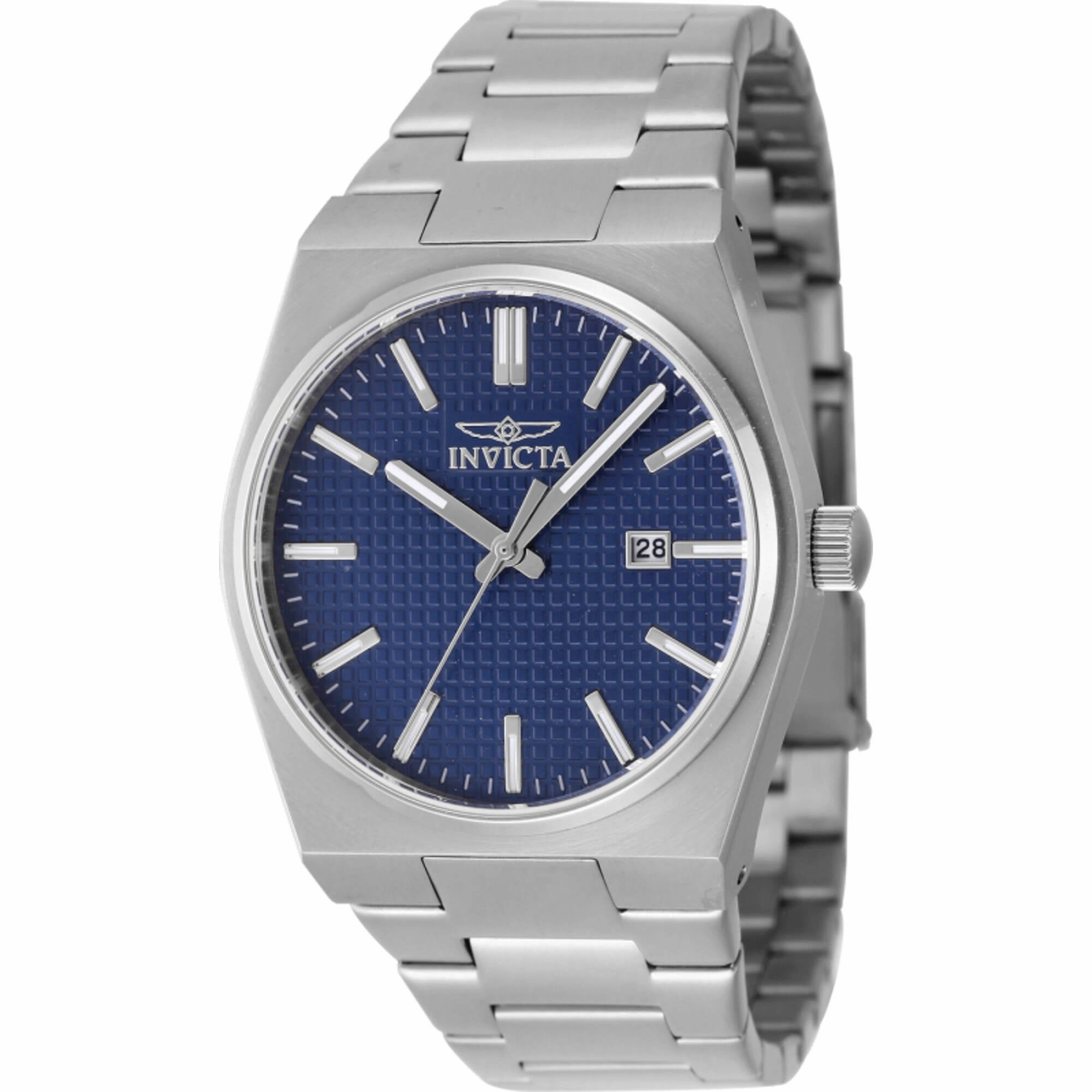 Invicta Men's Watch - Speedway Quartz Blue Dial Stainless Steel Bracelet Date | 48390 men's watches best men's watches under $500 affordable men's watches men watches classic