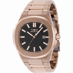 Invicta Men's Watch - Speedway Quartz Brown Dial Rose Gold Bracelet | 48519 men's watches best men's watches under $500 affordable men's watches men watches classic