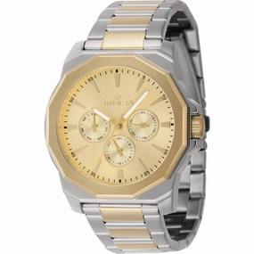 Invicta Men's Watch - Speedway Quartz Gold Tone Dial Two Tone Bracelet | 46846 Luxury Quartz Watch Quartz Watch Sale