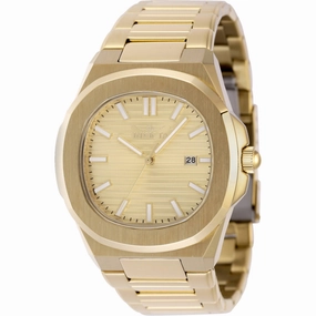 Invicta Men's Watch - Speedway Yellow Gold Plated Stainless Steel Bracelet | 48520 men's watches best men's watches under $500 affordable men's watches men watches classic