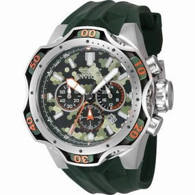 Invicta Men's Watch - Venom Chronograph Light Green and Green Dial Strap | 47759 men's watches best men's watches under $500 affordable men's watches men watches classic