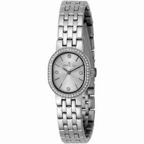 Invicta Women's Watch - Angel Quartz Silver Tone Dial Stainless Steel Bracelet | 48134 Luxury Quartz Watch Quartz Watch Sale