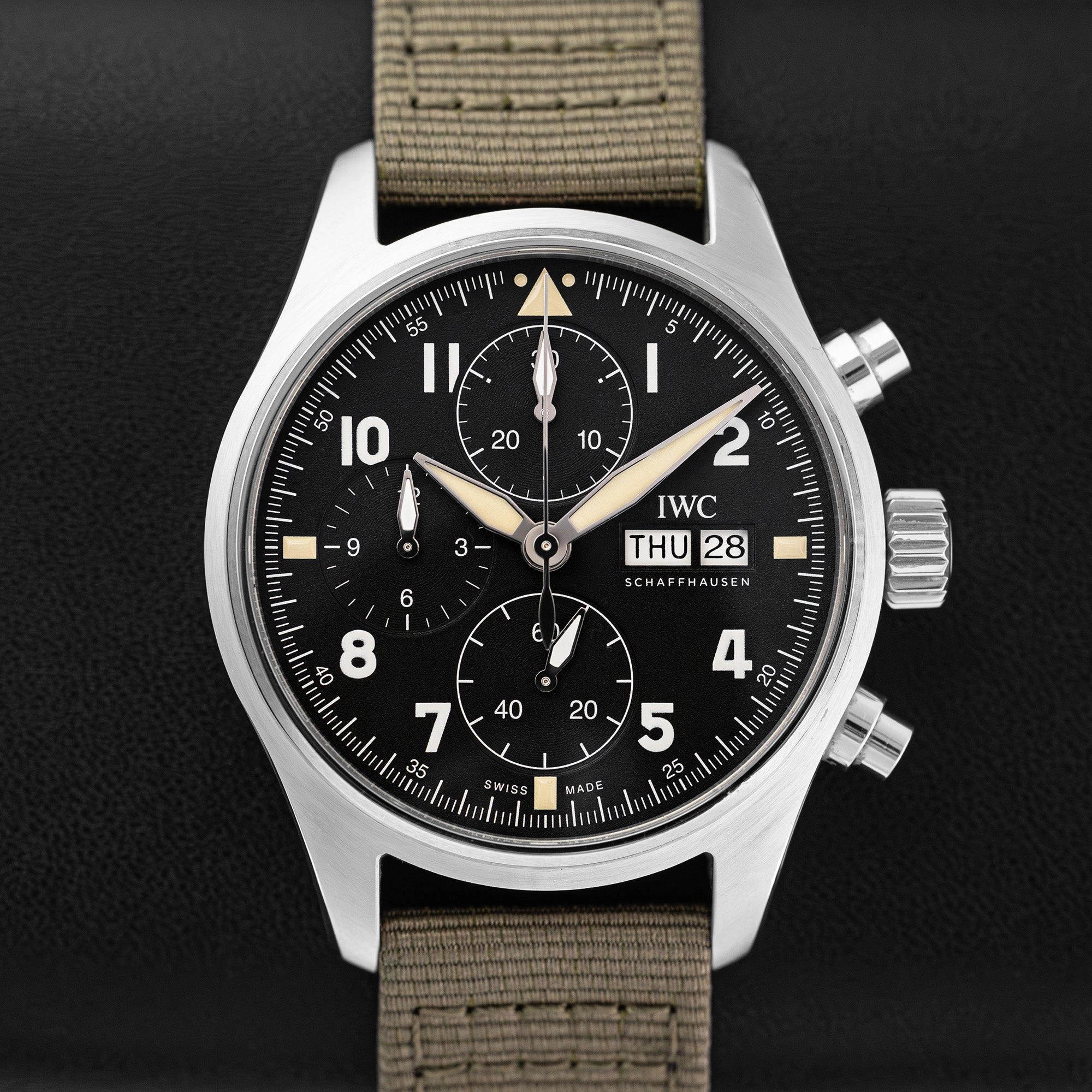 IWC Pilot Spitfire Chronograph IW387901 affordable sports watches lightweight cycling smart running swimming sports watches