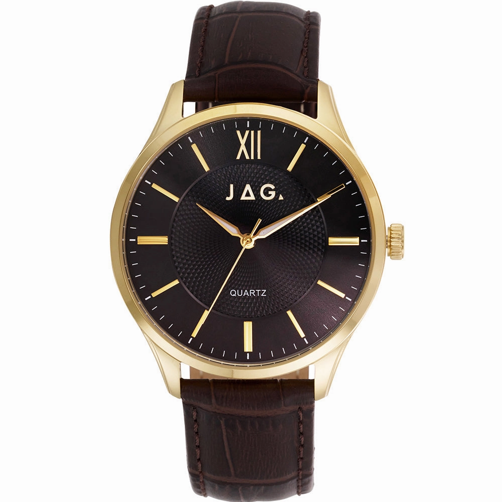 Jag Geelong J2899 Affordable Leather Watch Leather Watch Discount