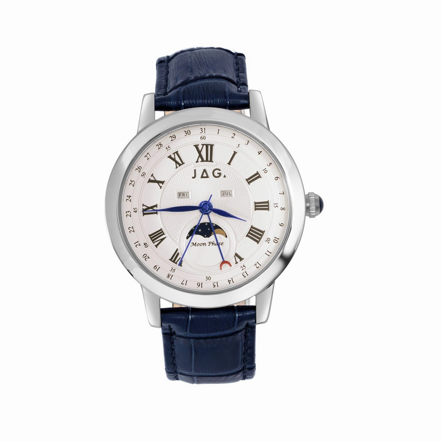 Jag Mosman Silver Dial 42mm Watch J2774