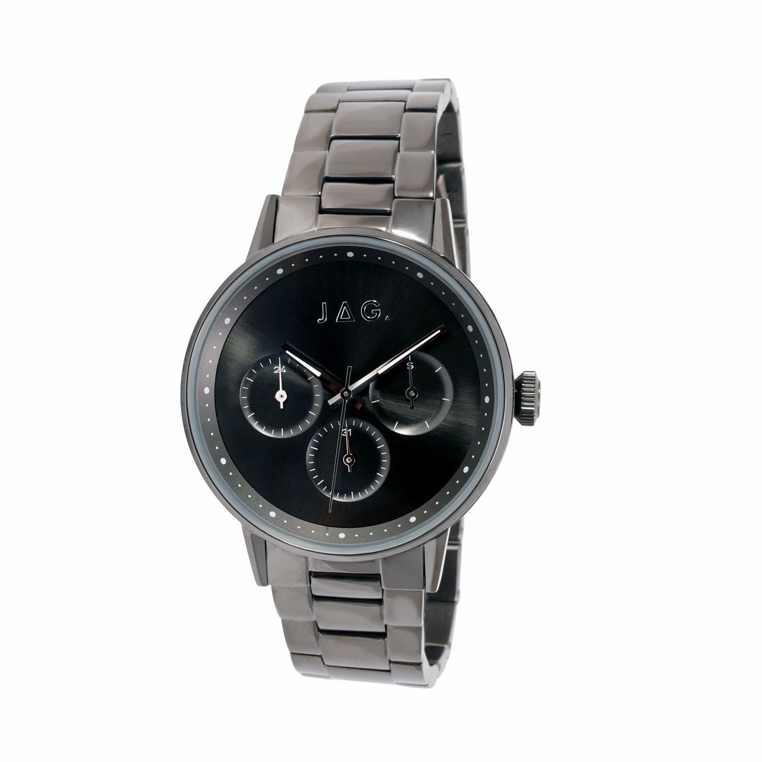 Jag Norwood Grey Dial 42mm Watch J2765A 