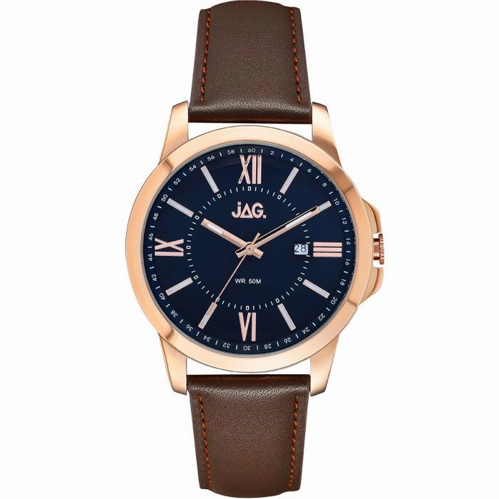 Jag Xavier J2155 Affordable Leather Watch Leather Watch Discount