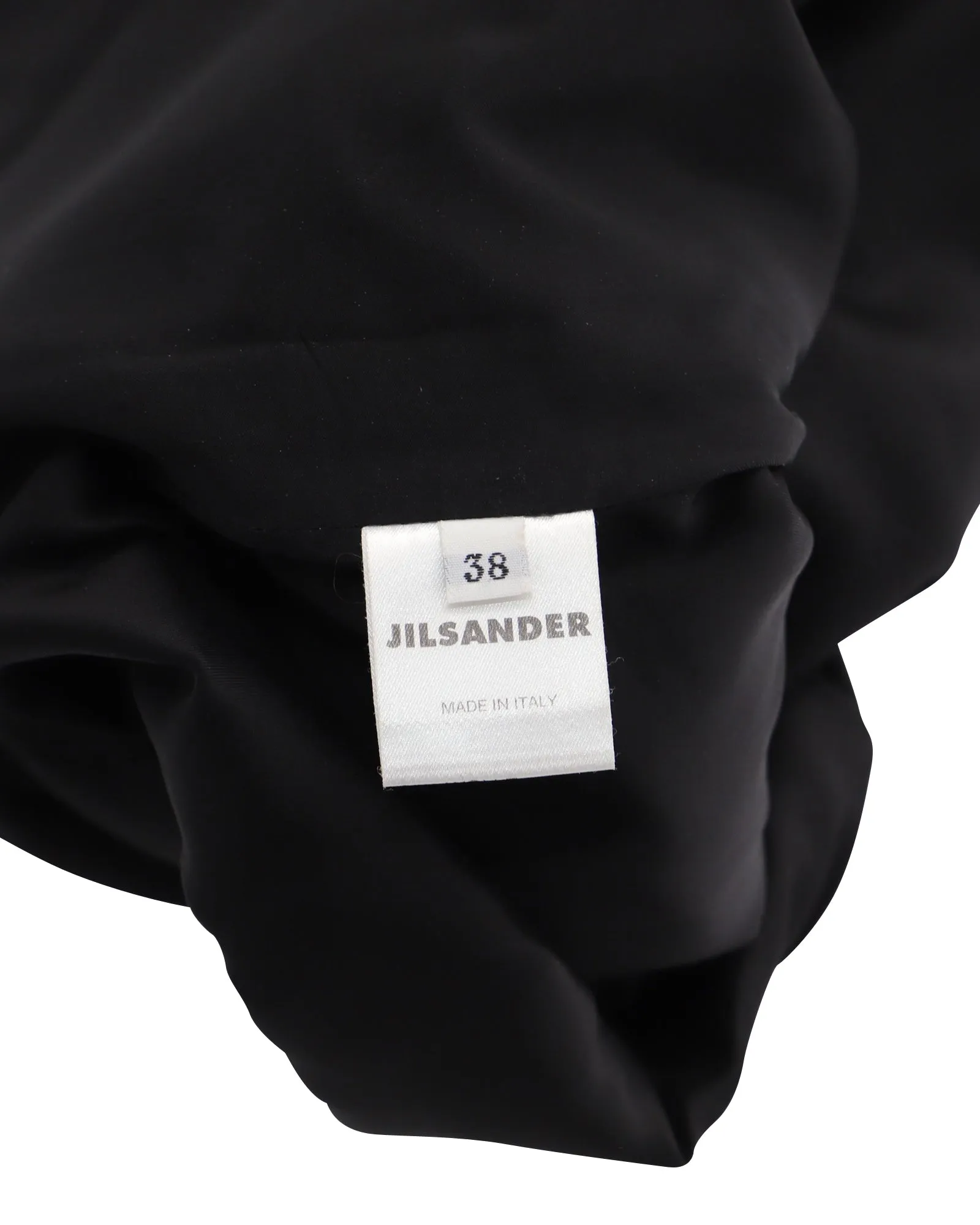 Jil Sander Knee Length Skirt in Brown Wool