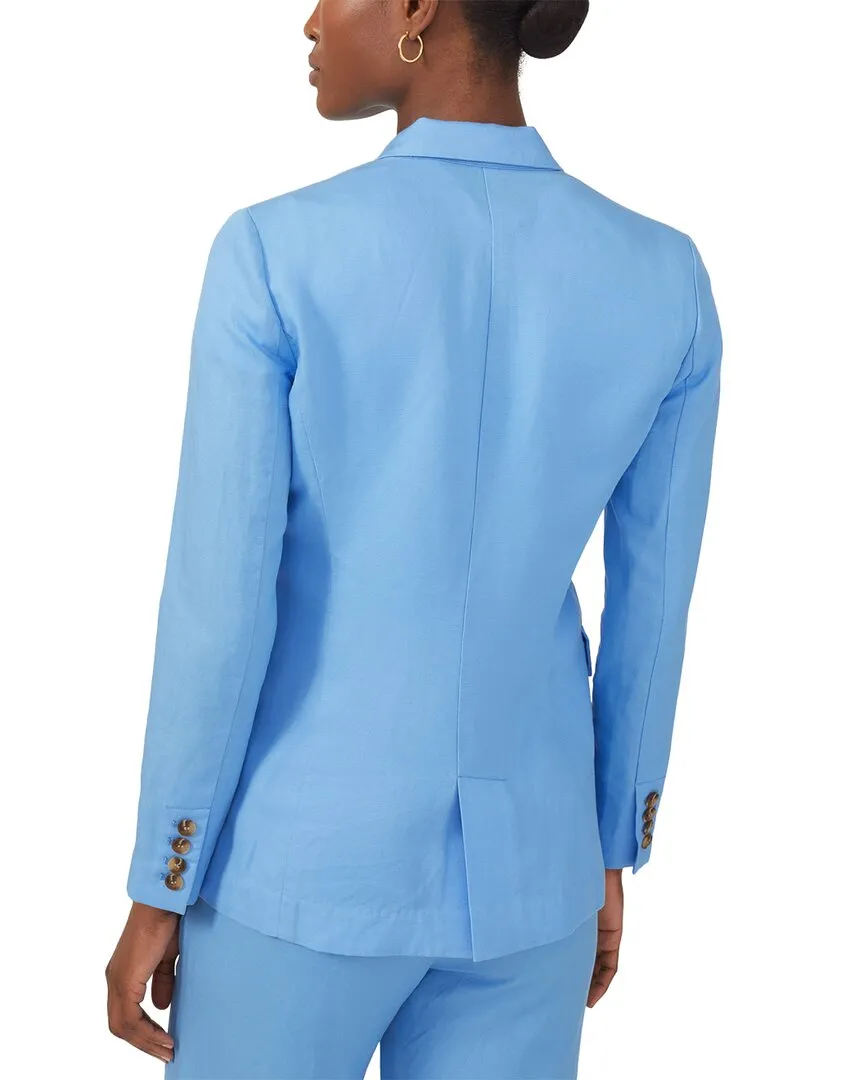 J.McLaughlin Vesta Linen-Blend Jacket