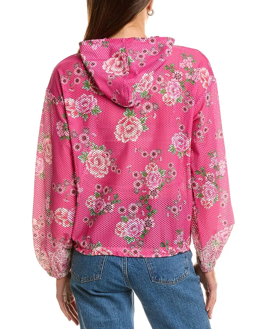Johnny Was Bee Active Patch Pocket Mesh Jacket
