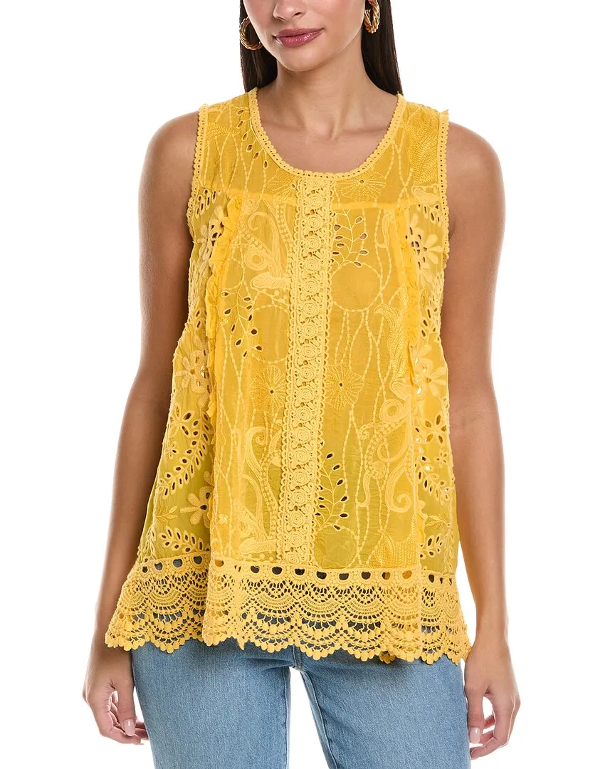 Johnny Was Tsion Blouse