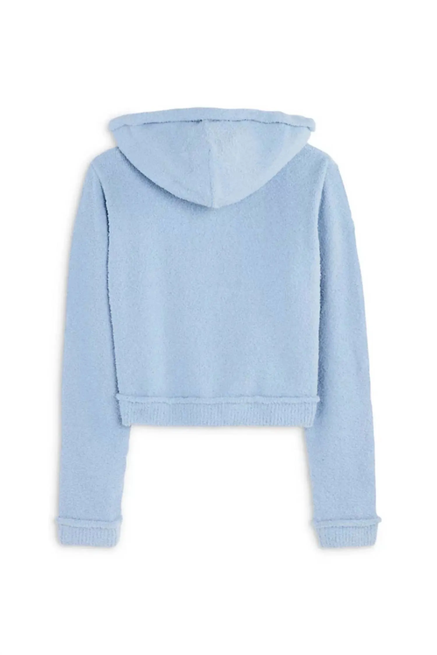 Juniors Parker Zip Hoodie In Baby Blue