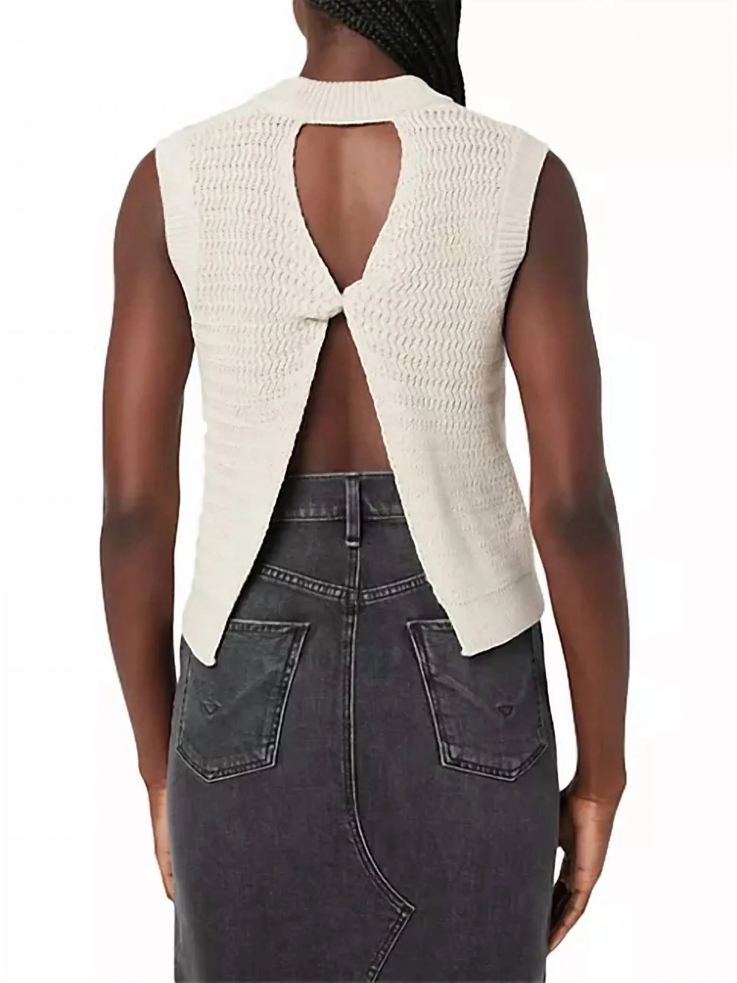 Knot Sweater In Ivory