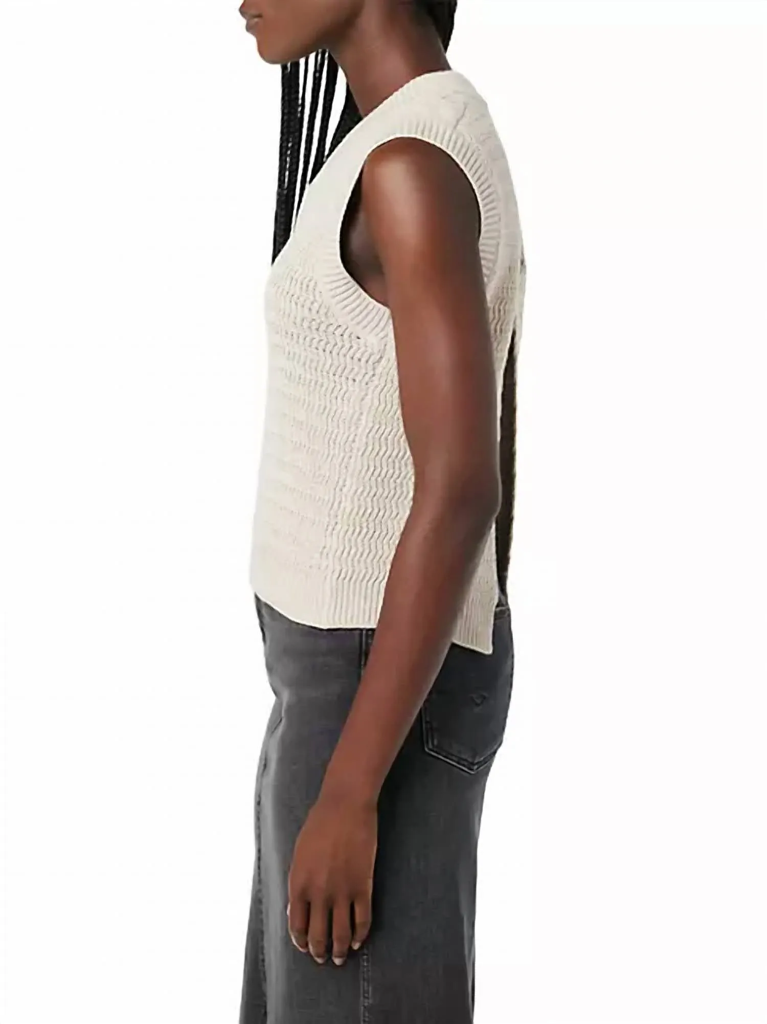 Knot Sweater In Ivory
