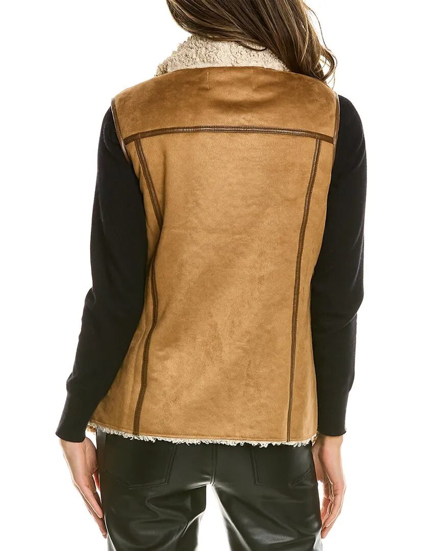 La Fiorentina Draped Front Vest