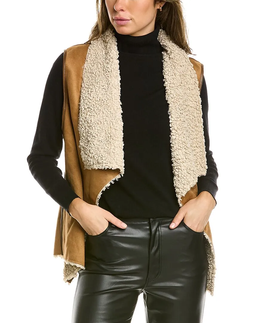 La Fiorentina Draped Front Vest